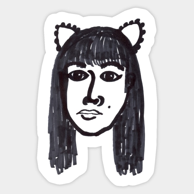 Yasmine Sticker by CDH